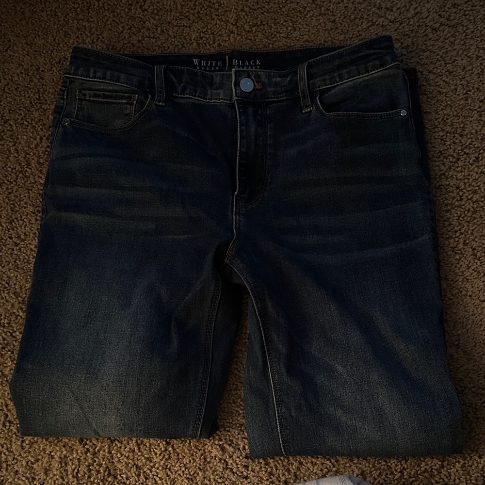 White House Black Market Indigo Denim